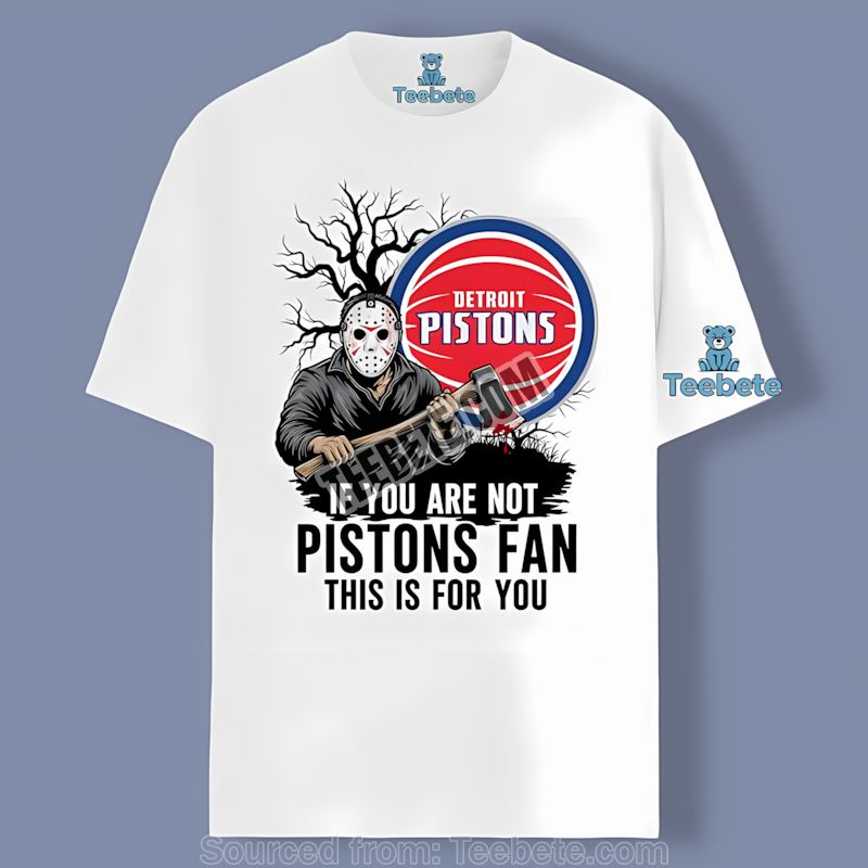 Detroit Pistons Halloween Jason Voorhees Fashion Shirt