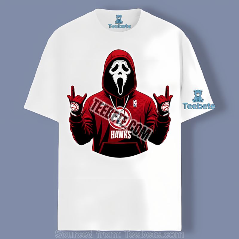 Fear The Atlanta Hawks Jack Skellington Regular Shirt