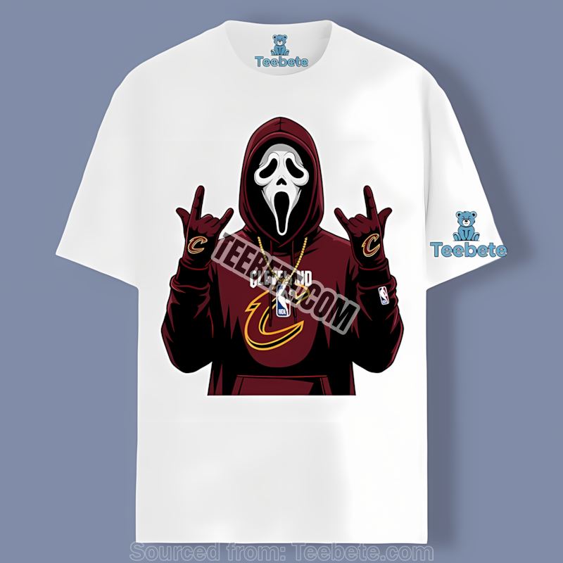 Ghostface Spooky Cleveland Cavaliers Unisex Shirt