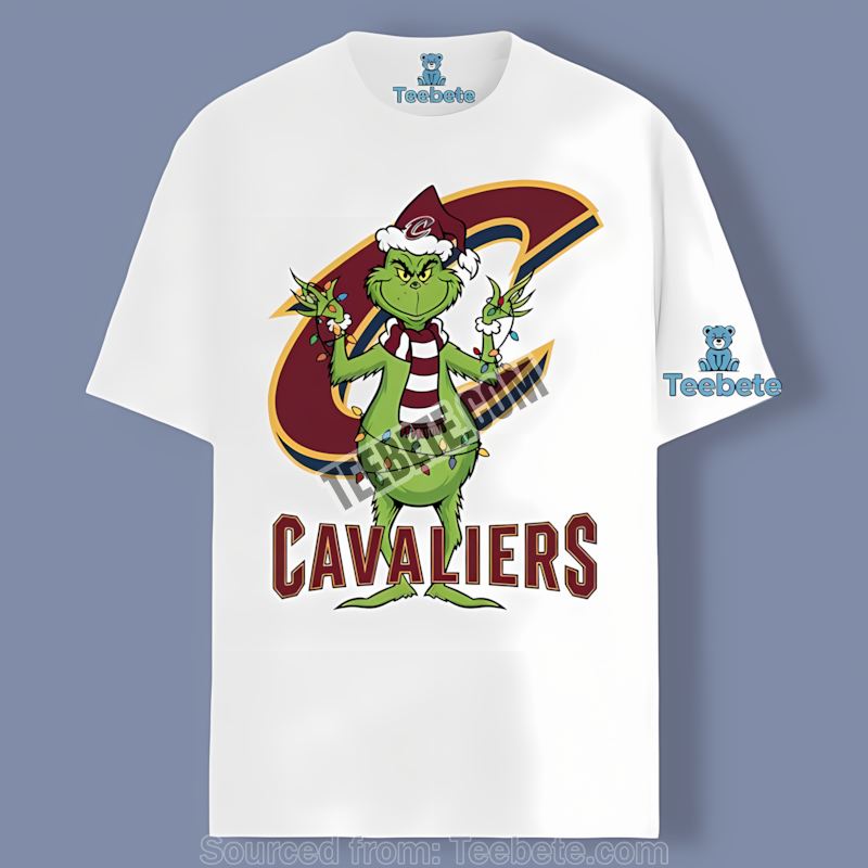 Grinch Christmas Cleveland Cavaliers Cotton Shirt