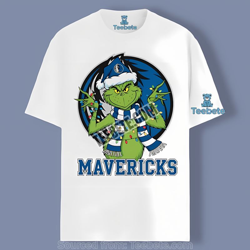 Grinch Dallas Mavericks Christmas Summer Shirt