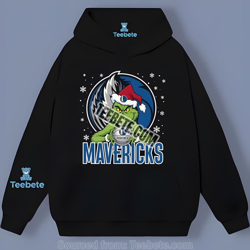 Grinch Holding Dallas Mavericks Helmet Unisex Hoodie Grinch Holding Dallas Mavericks Helmet Unisex Hoodie