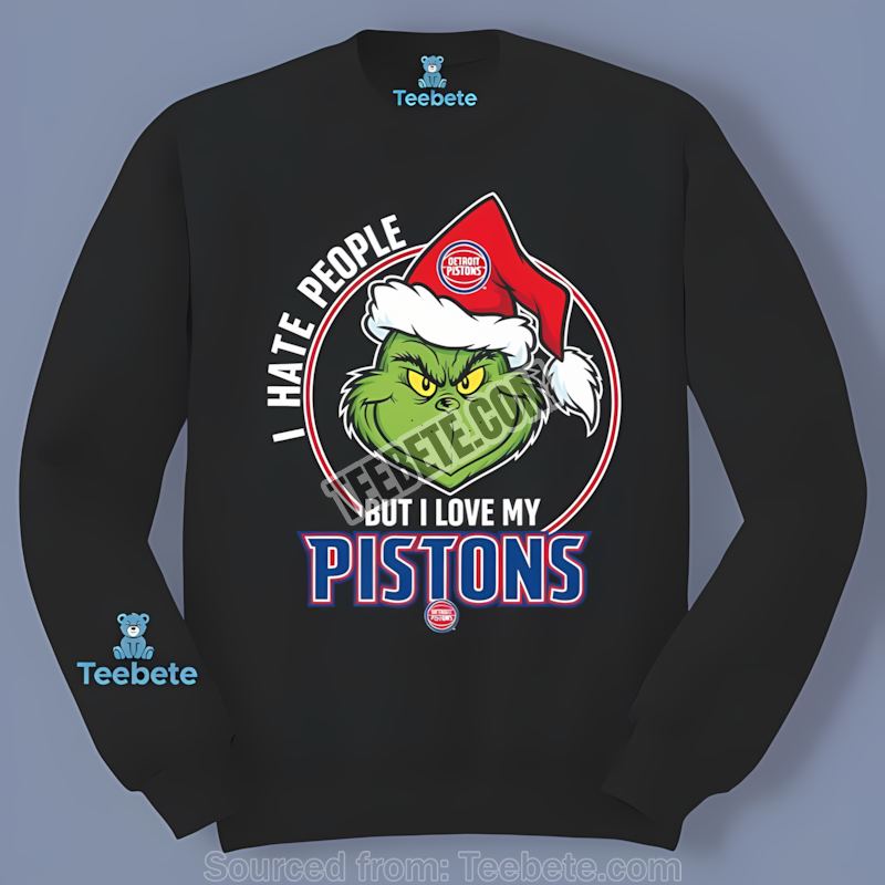 Grinch I Hate People But Love Detroit Pistons Dri Fit Long Sleeve Grinch I Hate People But Love Detroit Pistons Dri Fit Long Sleeve