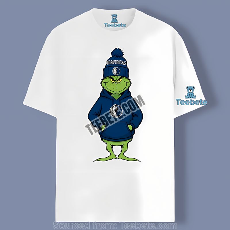 Grinch In Dallas Mavericks Hoodie Custom Shirt