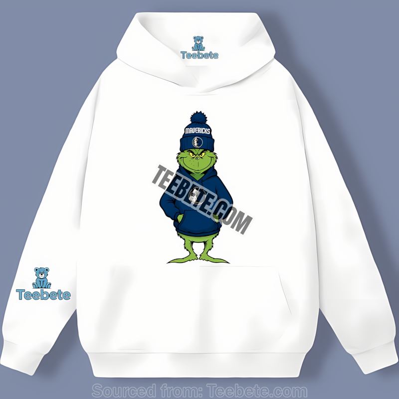 Grinch In Dallas Mavericks Hoodie Custom Hoodie Grinch In Dallas Mavericks Hoodie Custom Hoodie