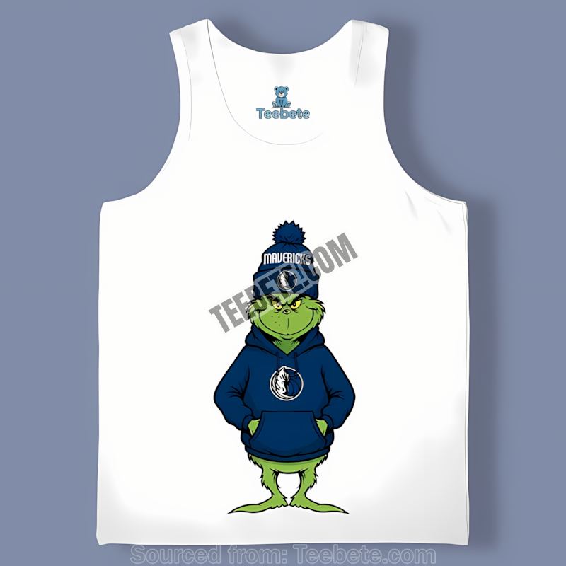 Grinch In Dallas Mavericks Hoodie Custom Tanktop Grinch In Dallas Mavericks Hoodie Custom Tanktop