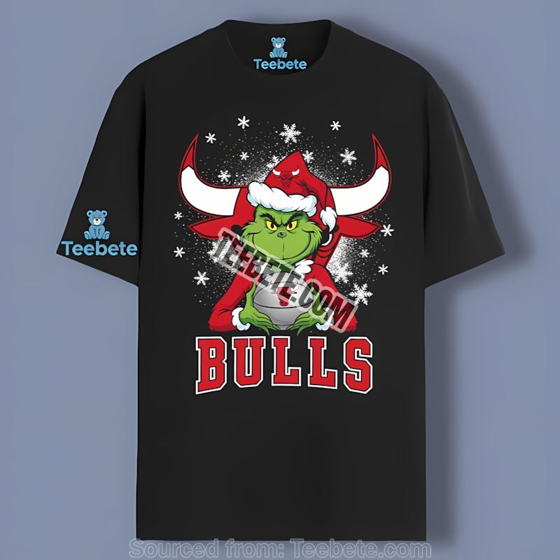 Grinch Lifts Chicago Bulls Helmet Vintage Shirt
