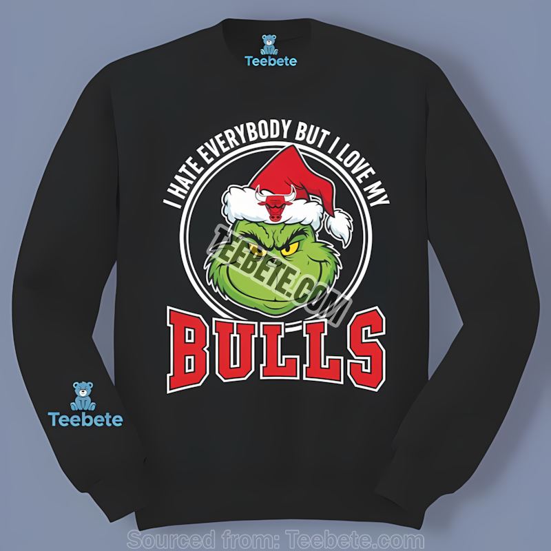 Grinch Loves Only My Chicago Bulls Regular Long Sleeve Grinch Loves Only My Chicago Bulls Regular Long Sleeve