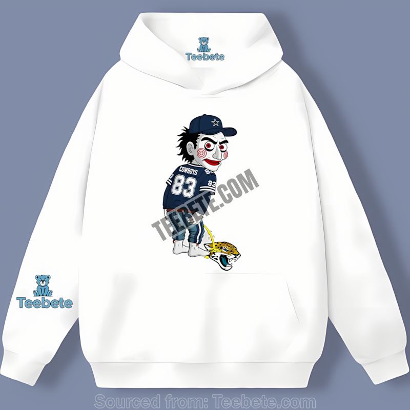 Halloween Dallas Cowboys Billy Puppet Jaguars Rivalry Hoodie Halloween Dallas Cowboys Billy Puppet Jaguars Rivalry Hoodie