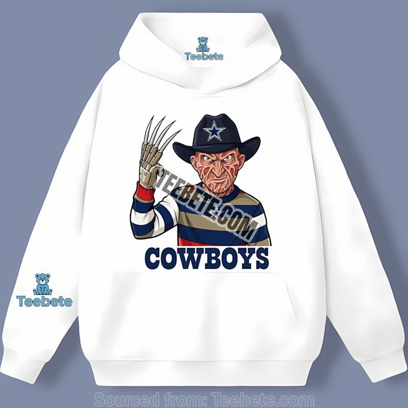Halloween Dallas Cowboys Freddy Krueger Hoodie Halloween Dallas Cowboys Freddy Krueger Hoodie