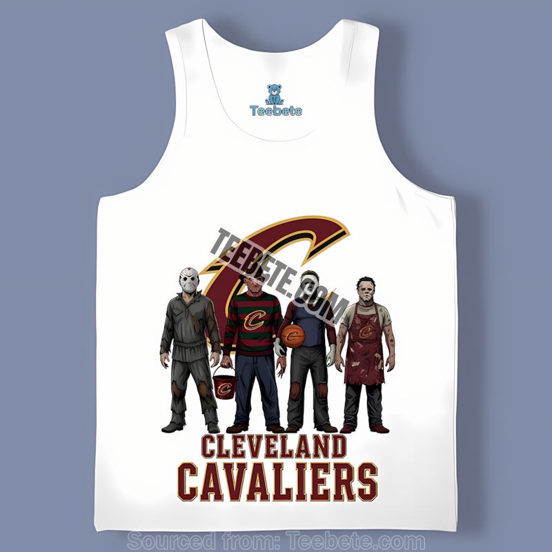 Halloween Horror Killers Cleveland Cavaliers Regular Tanktop Halloween Horror Killers Cleveland Cavaliers Regular Tanktop