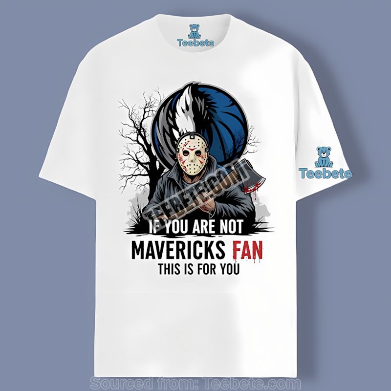 Halloween Jack Skellington And Pennywise Dallas Mavericks Statement Shirt