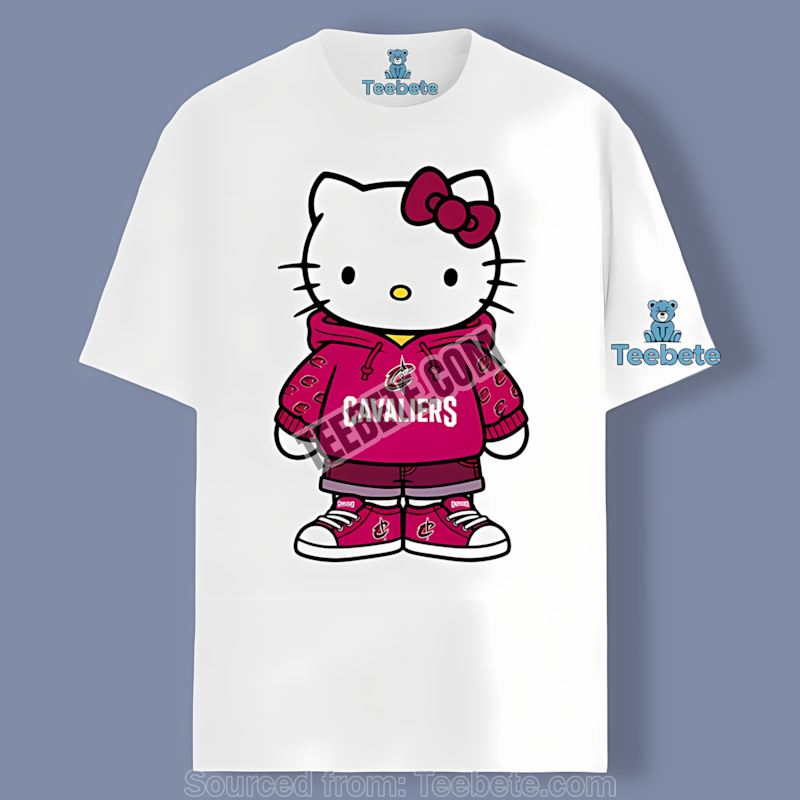 Hello Kitty Cleveland Cavaliers Cotton Shirt