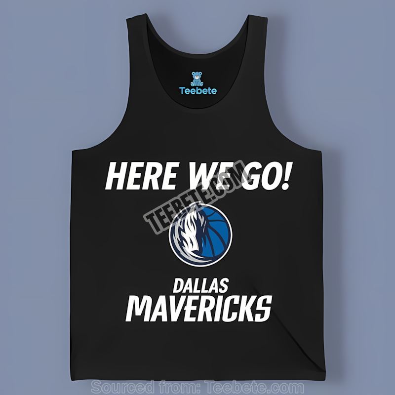 Here We Go Dallas Mavericks Logo Color Tanktop Here We Go Dallas Mavericks Logo Color Tanktop