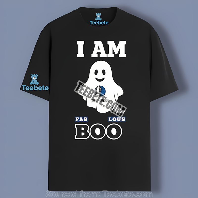 I Am Fab Boo Lous Dallas Mavericks Ghost Summer Shirt