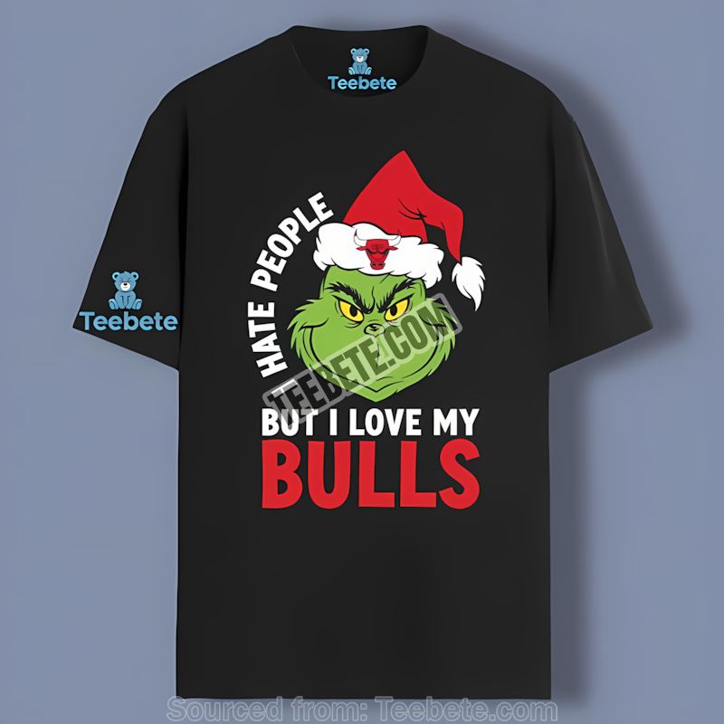 I Hate People But Love My Chicago Bulls Unisex Shirt