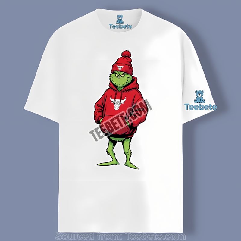In Chicago Bulls Gear Like The Grinch Vintage Shirt