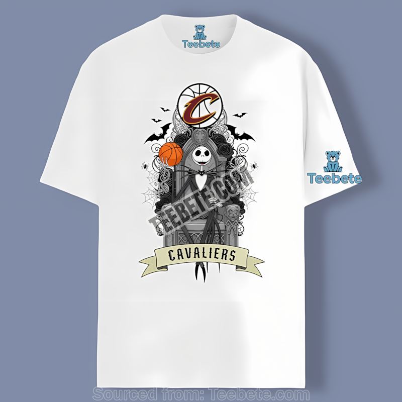 Jack Skellington Cleveland Cavaliers Throne Unisex Shirt
