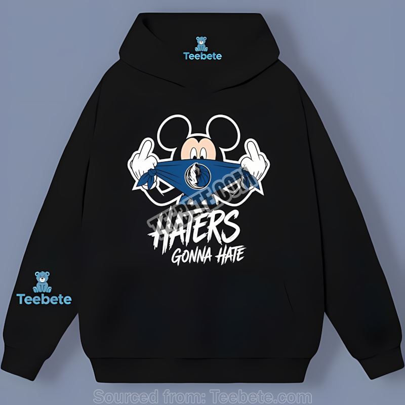 Mickey Haters Gonna Hate Dallas Mavericks Retro Hoodie Mickey Haters Gonna Hate Dallas Mavericks Retro Hoodie