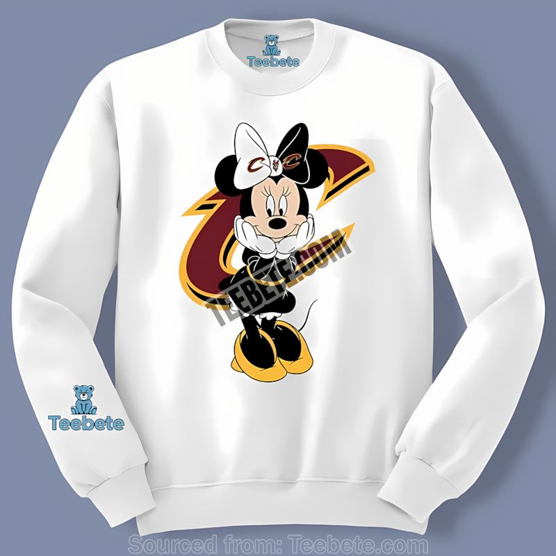 Minnie Mouse Cute Cleveland Cavaliers Unisex Long Sleeve Minnie Mouse Cute Cleveland Cavaliers Unisex Long Sleeve