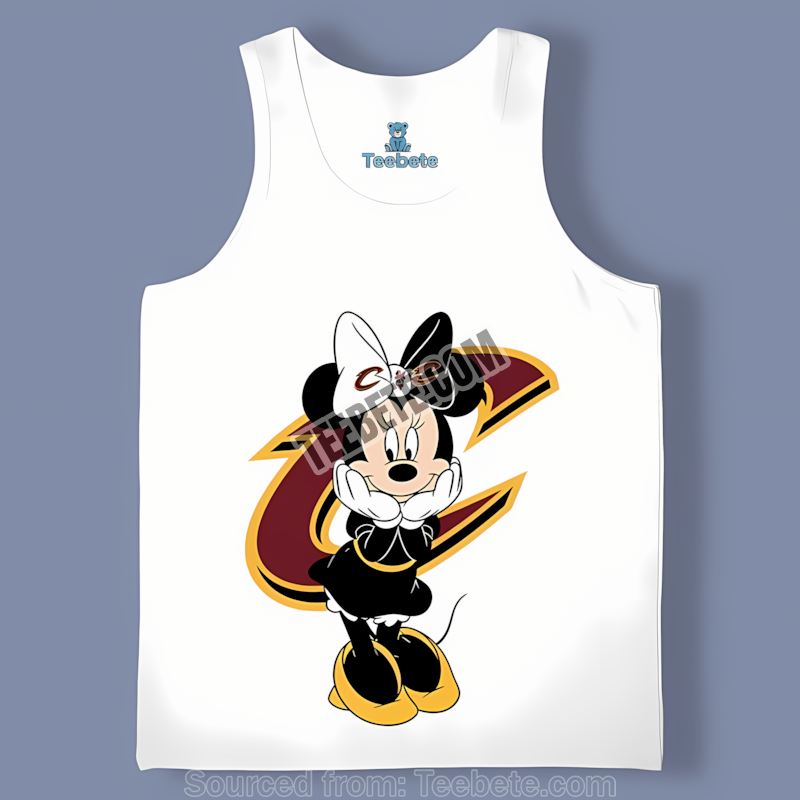 Minnie Mouse Cute Cleveland Cavaliers Unisex Tanktop Minnie Mouse Cute Cleveland Cavaliers Unisex Tanktop