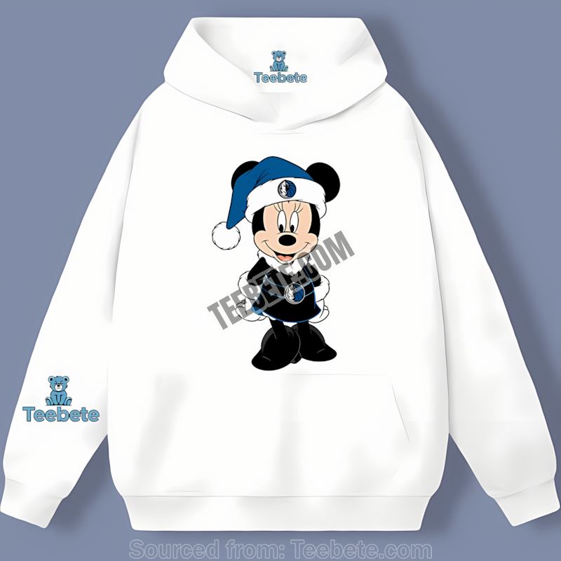 Minnie Mouse Dallas Mavericks Christmas Holiday Hoodie Minnie Mouse Dallas Mavericks Christmas Holiday Hoodie
