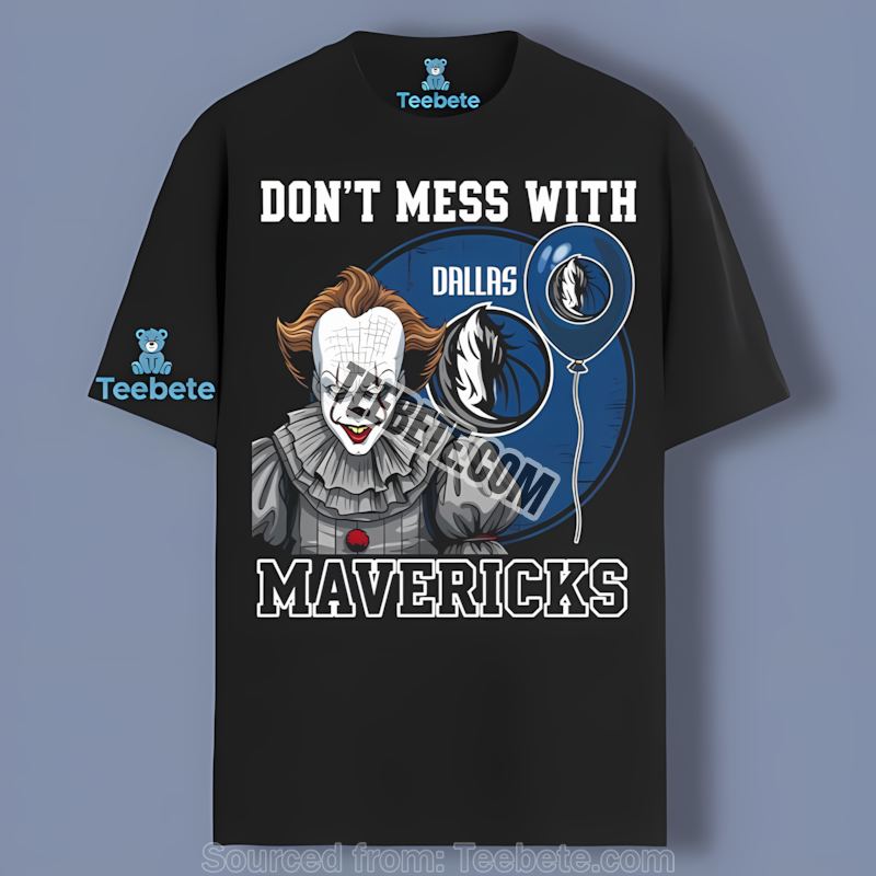 Pennywise Halloween Dallas Mavericks Festival Shirt