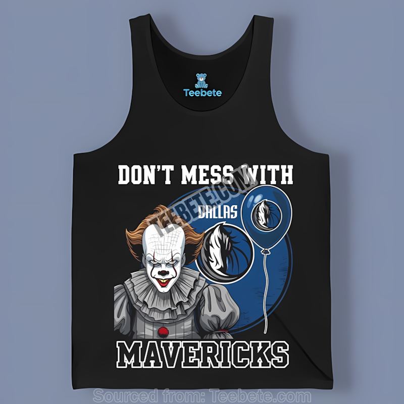 Pennywise Halloween Dallas Mavericks Festival Tanktop Pennywise Halloween Dallas Mavericks Festival Tanktop