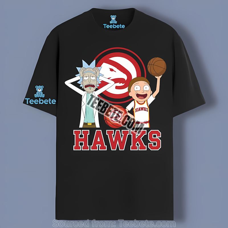 Rick And Morty Vs Atlanta Hawks Unisex Shirt