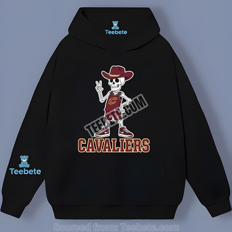 Skeleton Cowboy Cleveland Cavaliers Vintage Hoodie Skeleton Cowboy Cleveland Cavaliers Vintage Hoodie