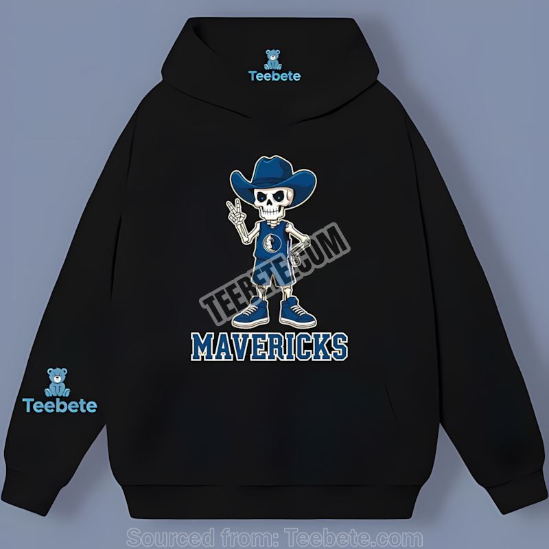 Skeleton Cowboy Dallas Mavericks Slim Fit Hoodie Skeleton Cowboy Dallas Mavericks Slim Fit Hoodie