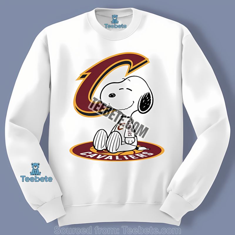 Snoopy Tattoo Logo Cleveland Cavaliers Graphic Long Sleeve Snoopy Tattoo Logo Cleveland Cavaliers Graphic Long Sleeve