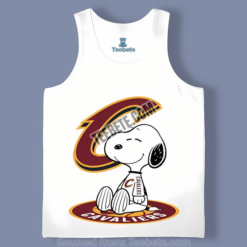 Snoopy Tattoo Logo Cleveland Cavaliers Graphic Tanktop Snoopy Tattoo Logo Cleveland Cavaliers Graphic Tanktop