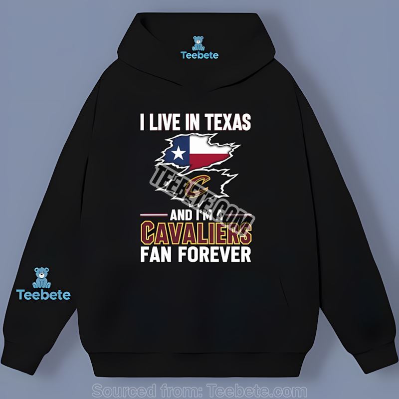 Texas Fan Forever Cleveland Cavaliers Cotton Hoodie Texas Fan Forever Cleveland Cavaliers Cotton Hoodie