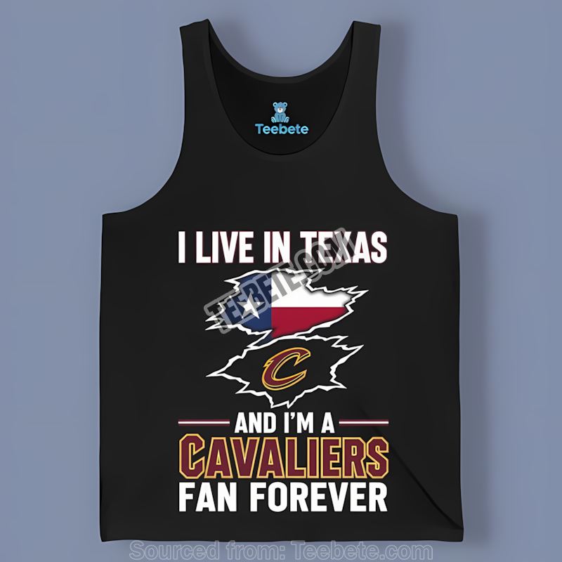 Texas Fan Forever Cleveland Cavaliers Cotton Tanktop Texas Fan Forever Cleveland Cavaliers Cotton Tanktop