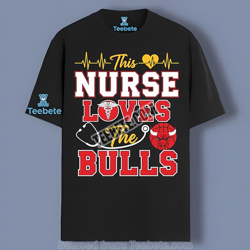 Witch Loves Her Bulls This Halloween Shirt