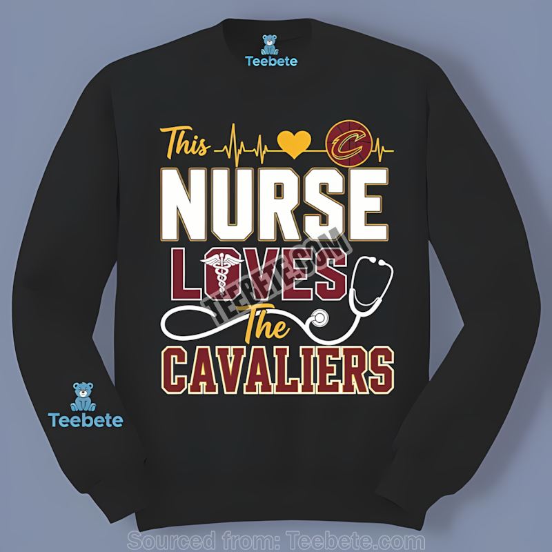 This Nurse Loves Cleveland Cavaliers Graphic Long Sleeve This Nurse Loves Cleveland Cavaliers Graphic Long Sleeve