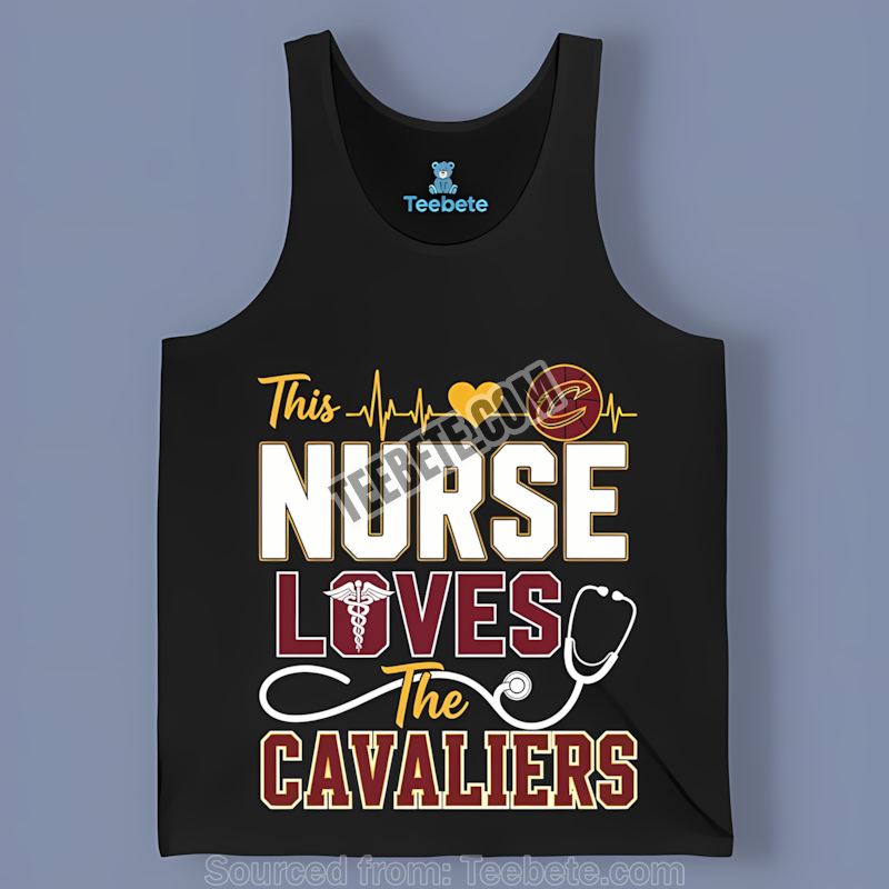 This Nurse Loves Cleveland Cavaliers Graphic Tanktop This Nurse Loves Cleveland Cavaliers Graphic Tanktop