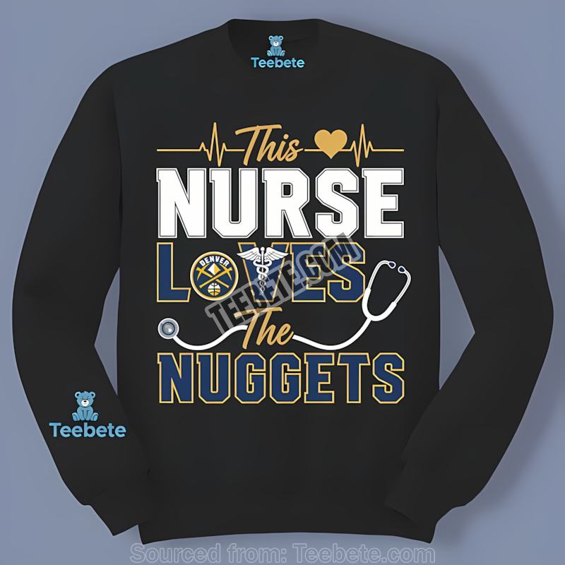 This Nurse Loves The Denver Nuggets Vintage Long Sleeve This Nurse Loves The Denver Nuggets Vintage Long Sleeve