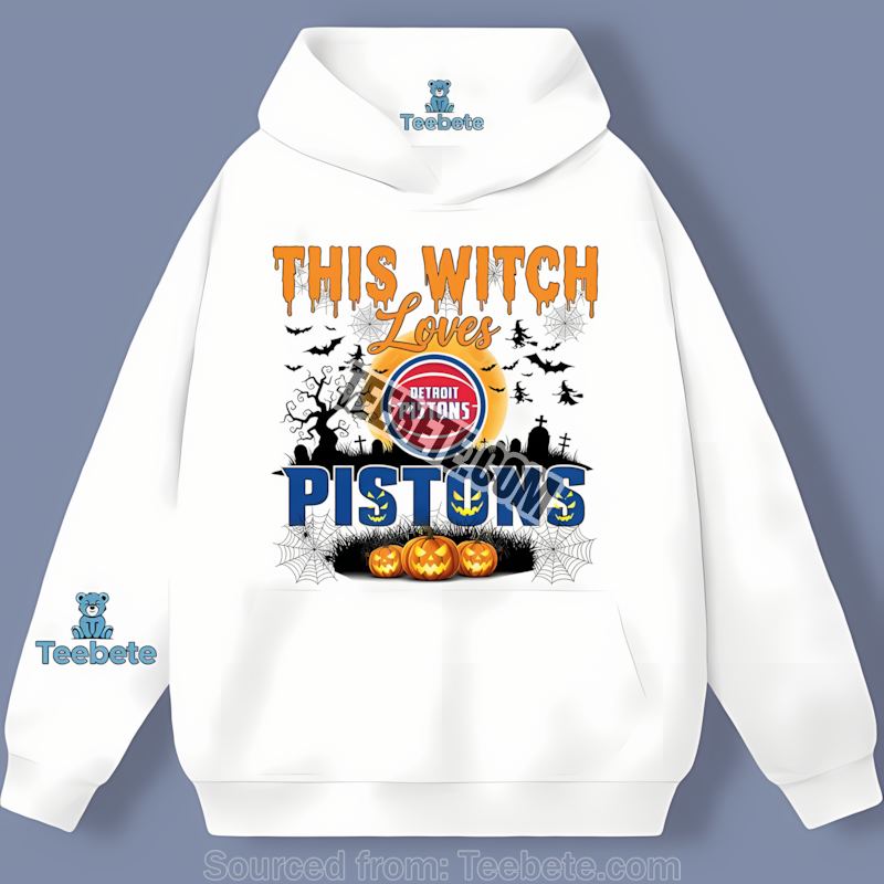 This Witch Loves Detroit Pistons Halloween Hoodie Printing This Witch Loves Detroit Pistons Halloween Hoodie Printing