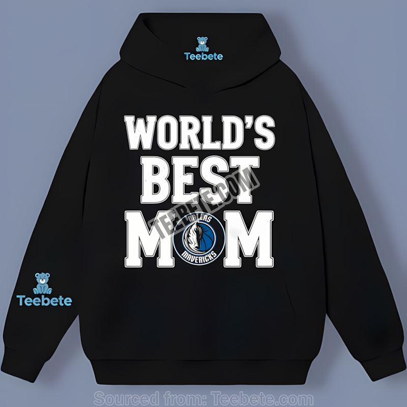 Worlds Best Mom Dallas Mavericks Short Sleeve Hoodie Worlds Best Mom Dallas Mavericks Short Sleeve Hoodie