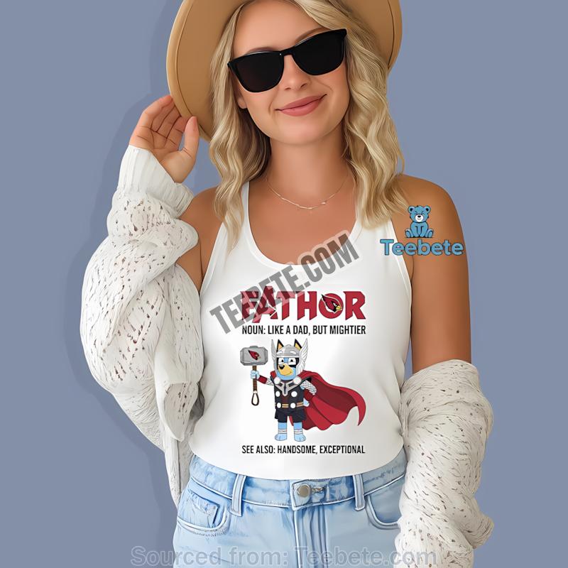 Arizona Cardinals Bluey Fathor Shirt