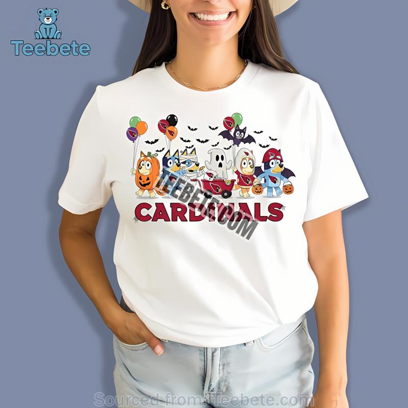 Arizona Cardinals Bluey Halloween Parade Costume Shirt