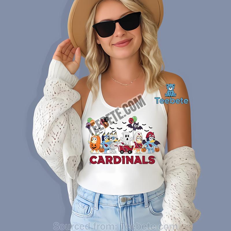 Arizona Cardinals Bluey Halloween Parade Costume Shirt