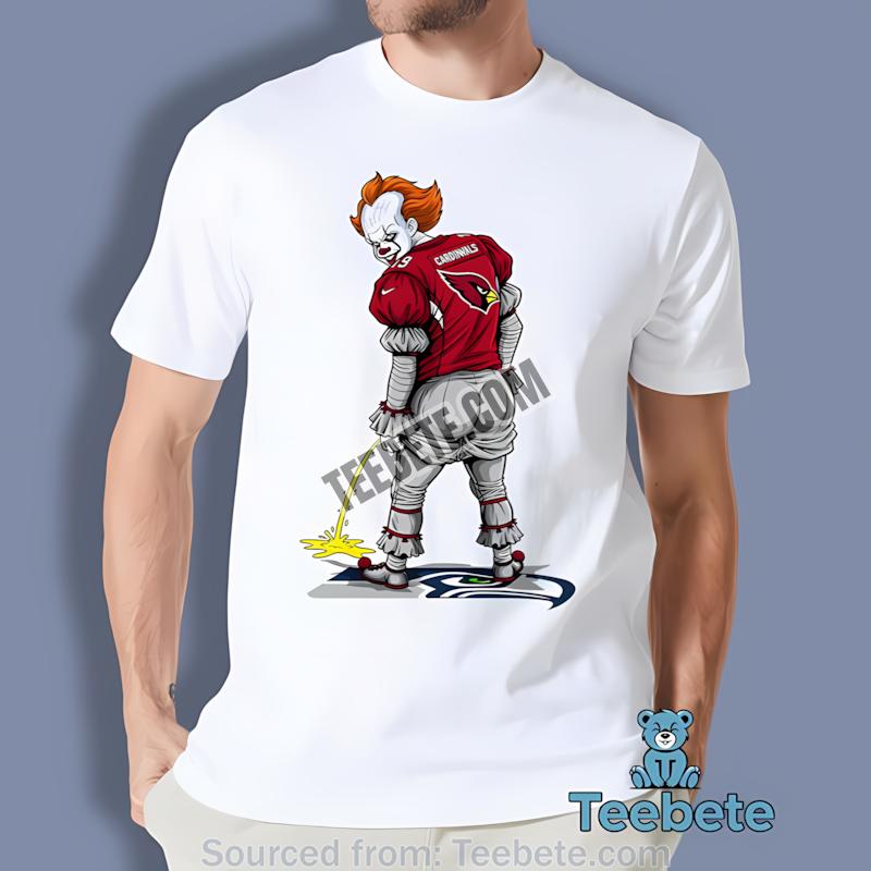 Arizona Cardinals Halloween Pennywise Seahawks Rivalry Shirt