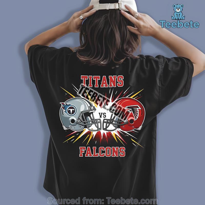 Atlanta Falcons Vs Tennessee Titans Vintage Showdown Shirt