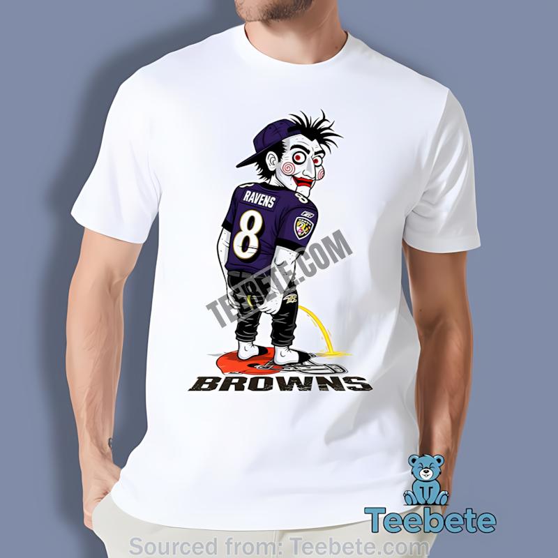 Baltimore Ravens Billy Puppet Cleveland Browns Rivalry Shirt