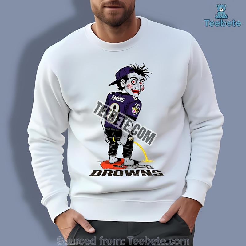 Baltimore Ravens Billy Puppet Cleveland Browns Rivalry Shirt