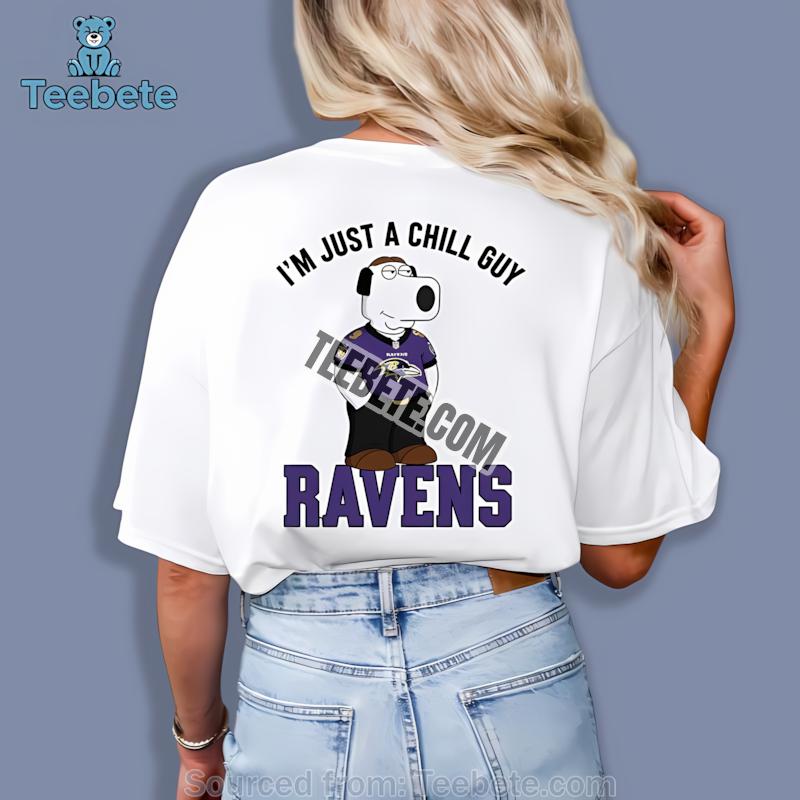 Baltimore Ravens Brian Griffin Chill Guy Shirt