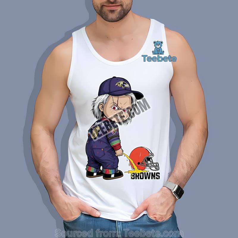Baltimore Ravens Chucky Cleveland Browns Rivalry Shirt